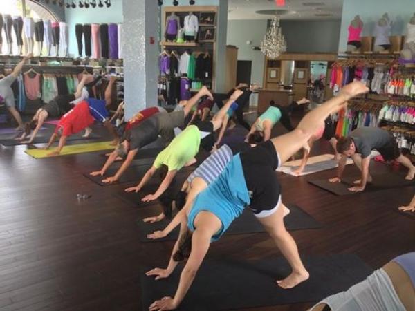 Yoga at LuluLemon