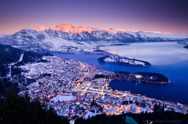 Queenstown in winter