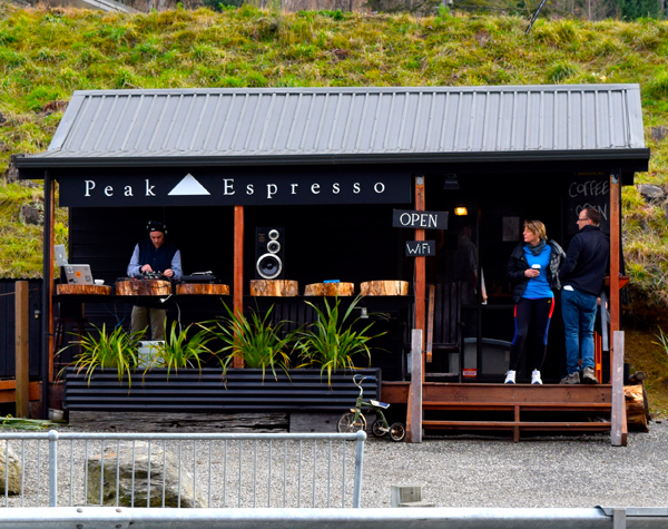 peak espresso queenstown