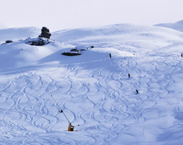 pow day coronet peak